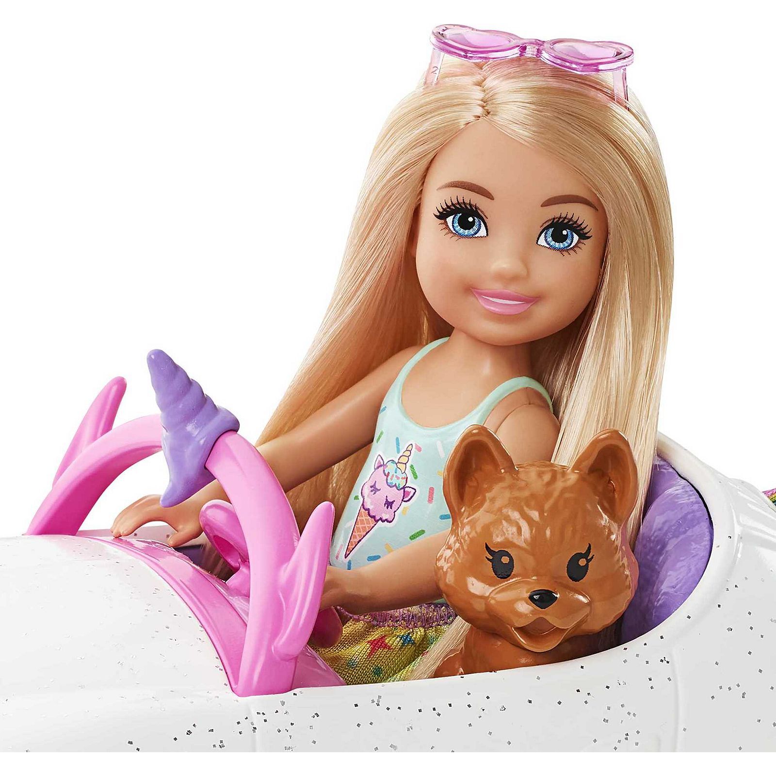 Barbie Club Chelsea Doll - Car & Pet Puppy