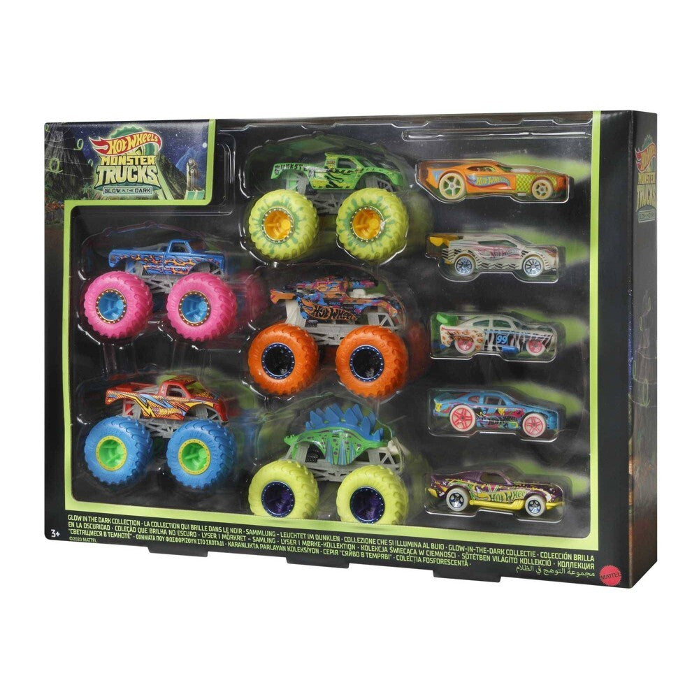 Hot Wheels Monster Trucks - Glow In The Dark Collection