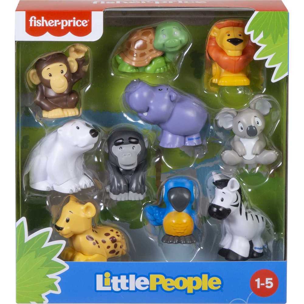 Fisher Price Little People 10 Piece Animal Figure Set