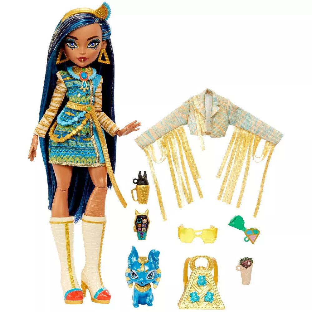 Monster High Doll & Accessories - Cleo De Nile