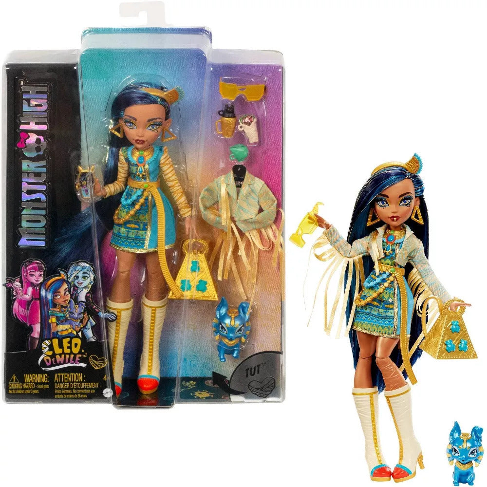 Monster High Doll & Accessories - Cleo De Nile