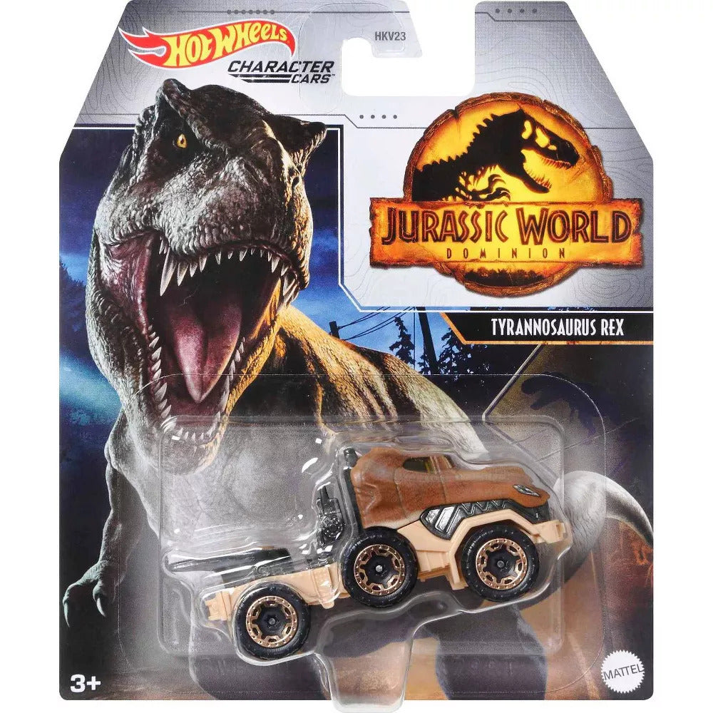 Hot Wheels Character Cars - Jurassic World Tyrannosaurus Rex