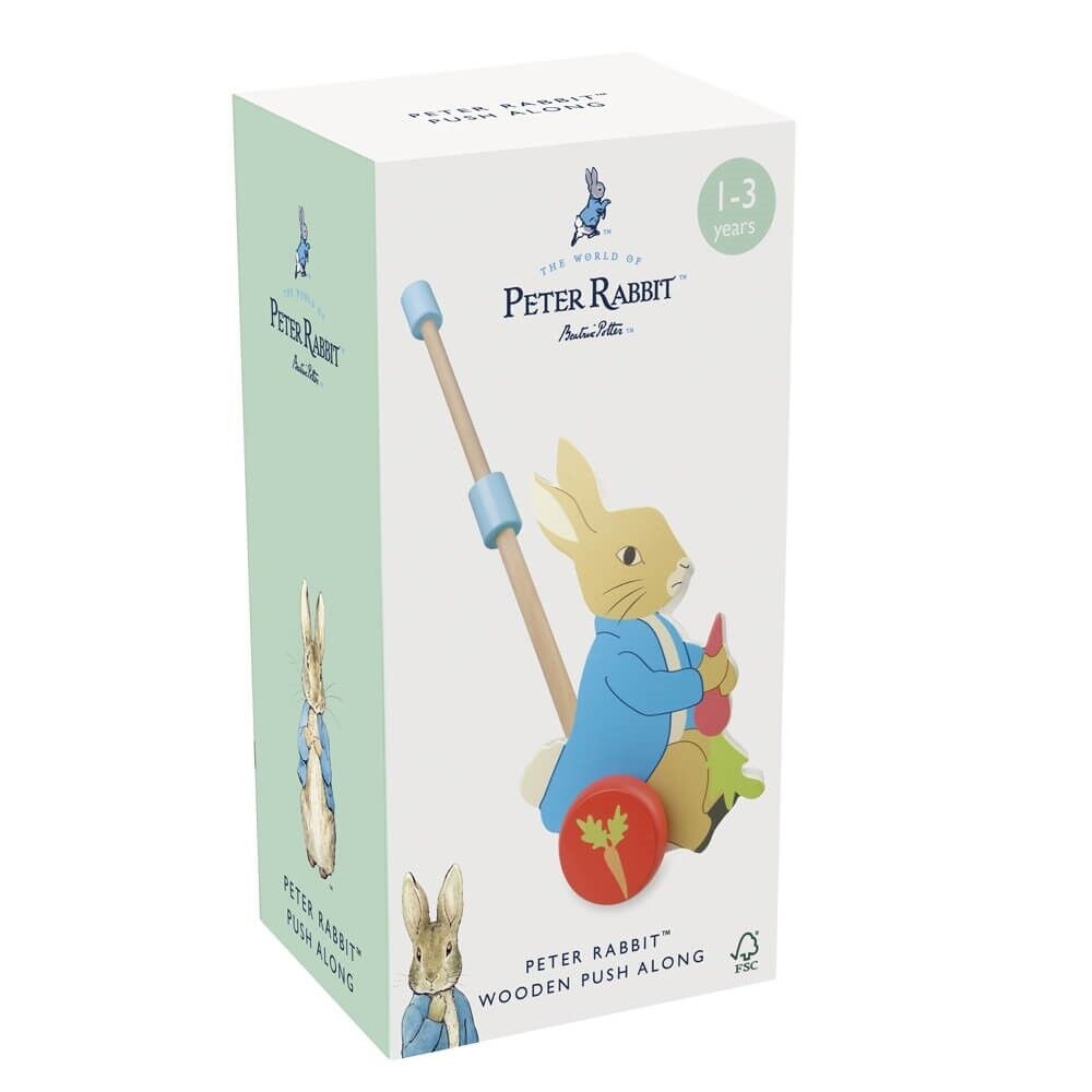 Peter Rabbit - Wooden Push Along