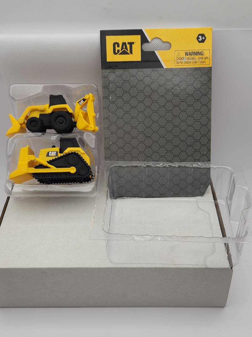 CAT Mini Construction Vehicles 2-Pack – Damaged Packaging