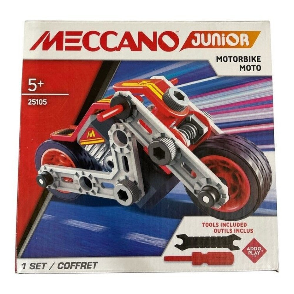 Meccano Junior Action Builds - Motorbike