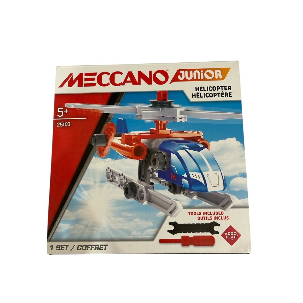 Meccano Junior Action Builds - Helicopter