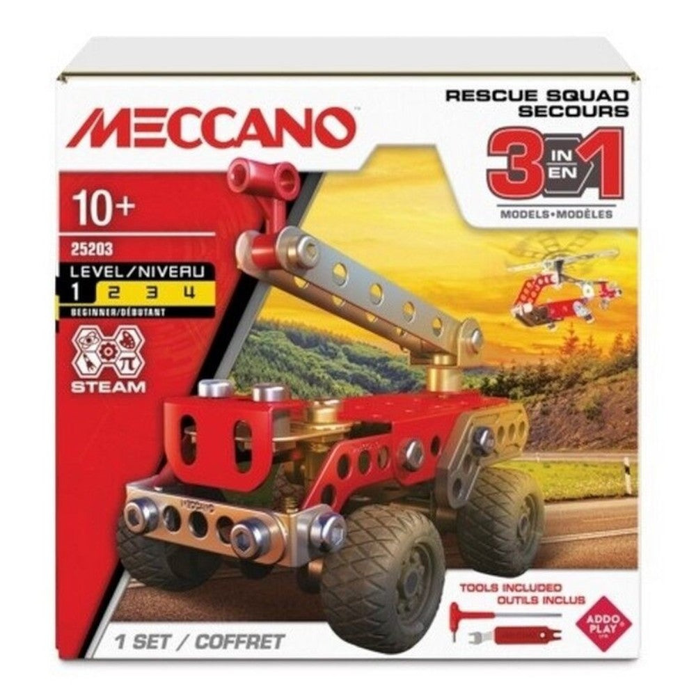 Meccano 3 Multi Model Set - Rescue Squad