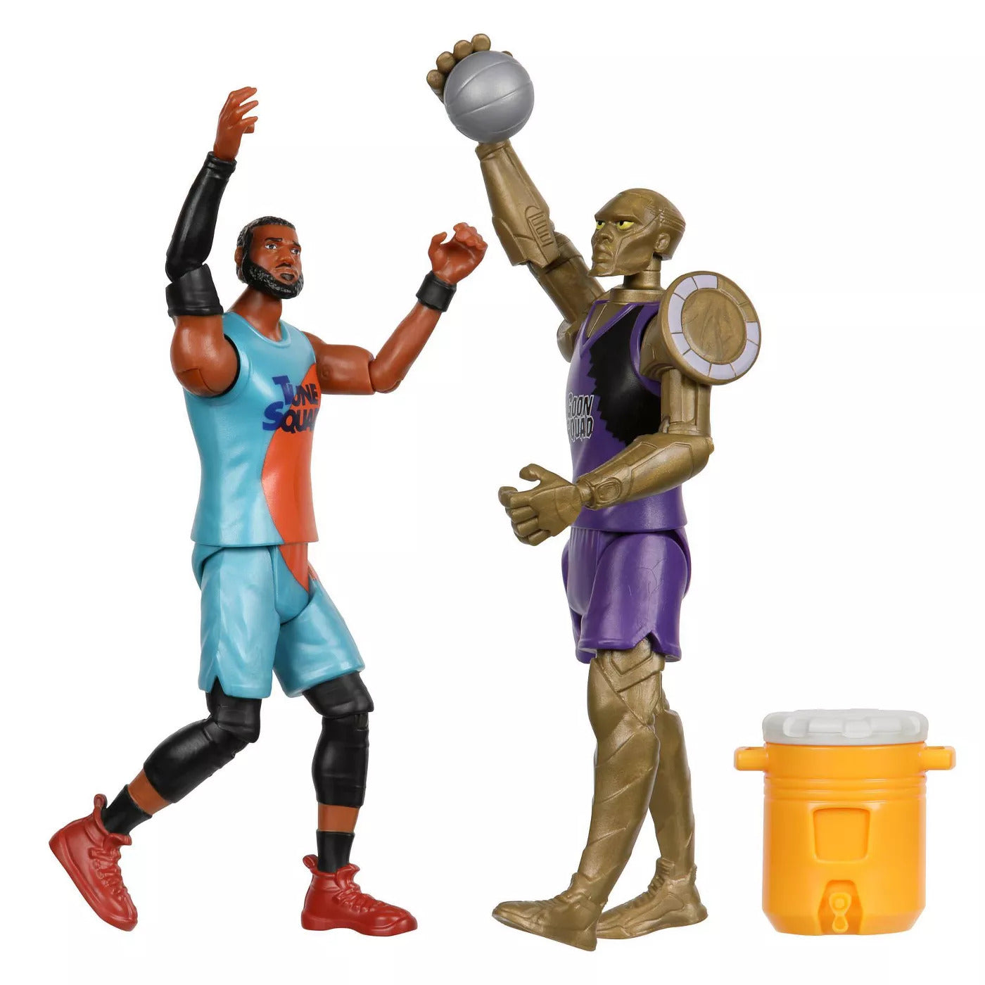 Space Jam On Court Rivals - Lebron James & Chronos