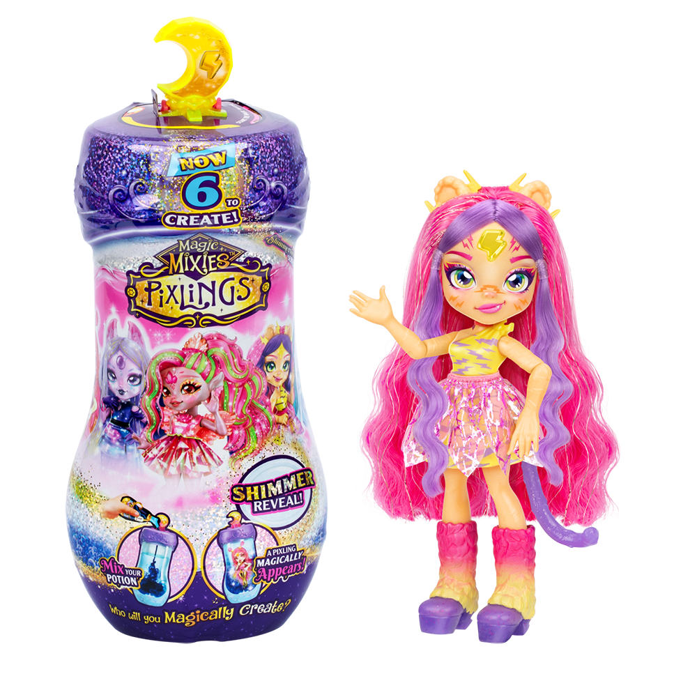 Magic Mixies Pixlings Doll Tiggz The Tiger Pixling S2 W2