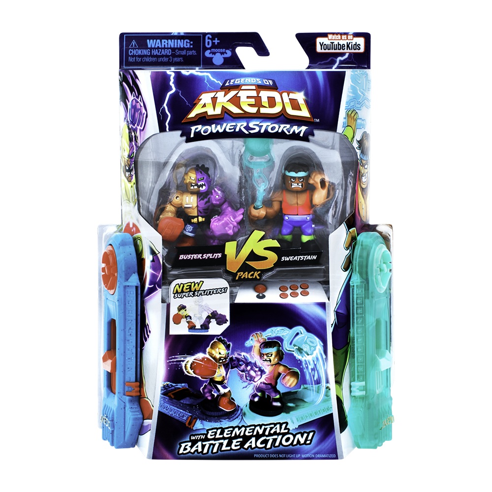 Akedo Power Storm Buster Splits VS Sweatstain