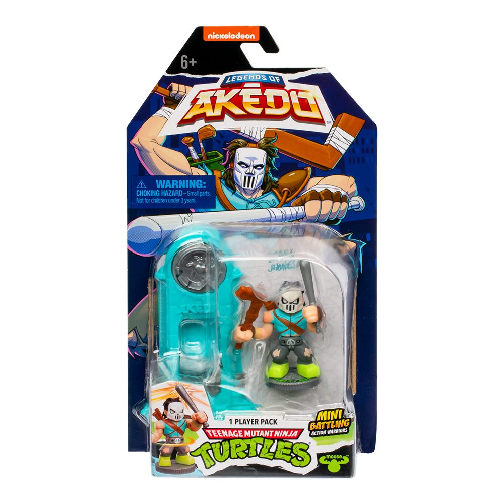 Akedo TMNT 1 Player Pack Casey Jones