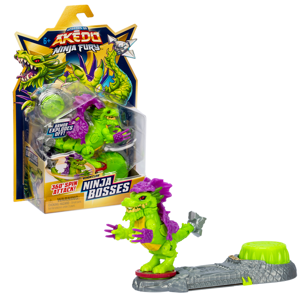 Akedo Ninja Bosses Venom Claw