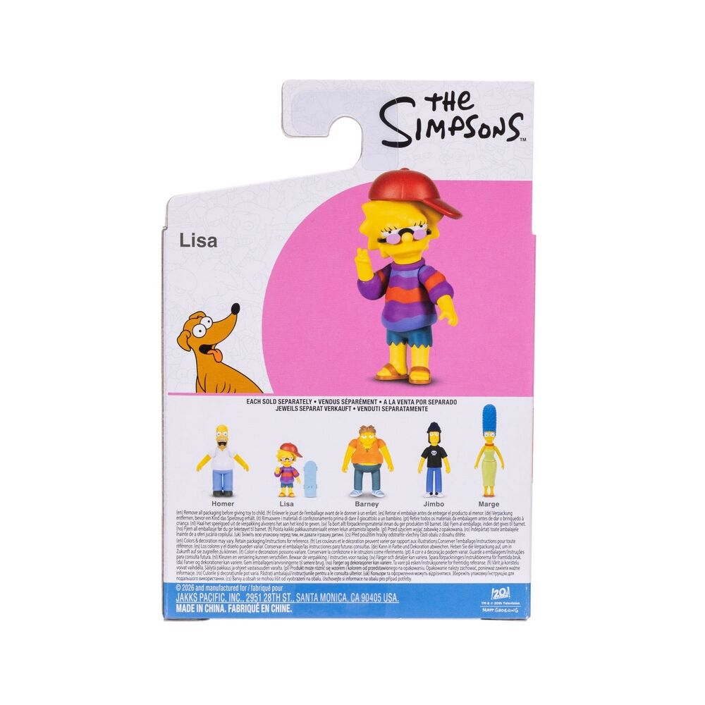 The Simpsons Homer Simpson 2.5" Action Figure - Lisa