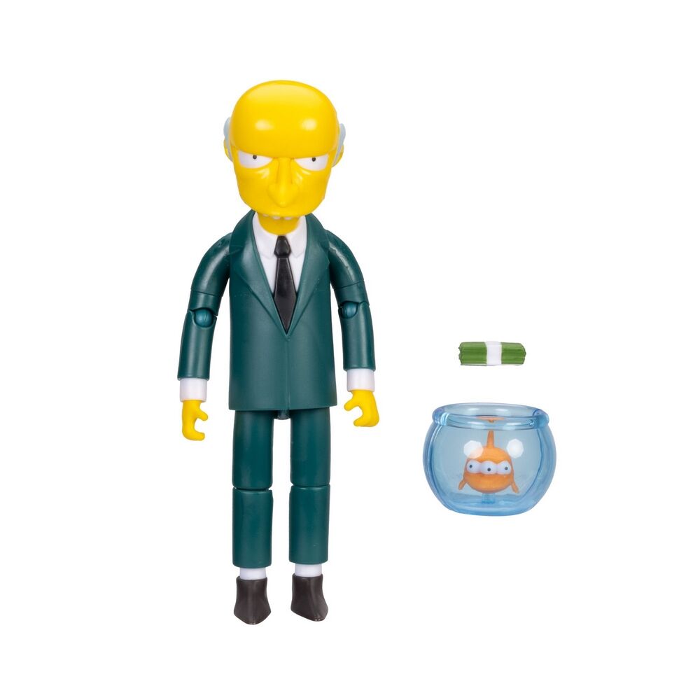 The Simpsons 5" Figs Action Figure - Mr. Burns