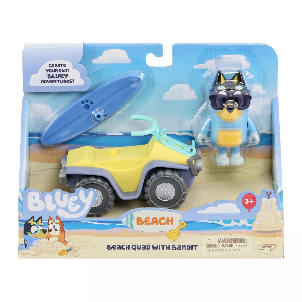 Bluey - Beach Quad With Bandit