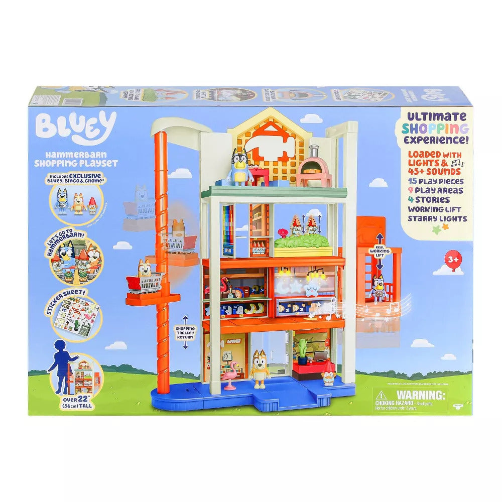 Bluey - Hammerbarn Shopping Playset