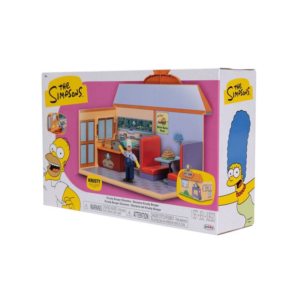 The Simpsons Krusty Burger Diorama Playset