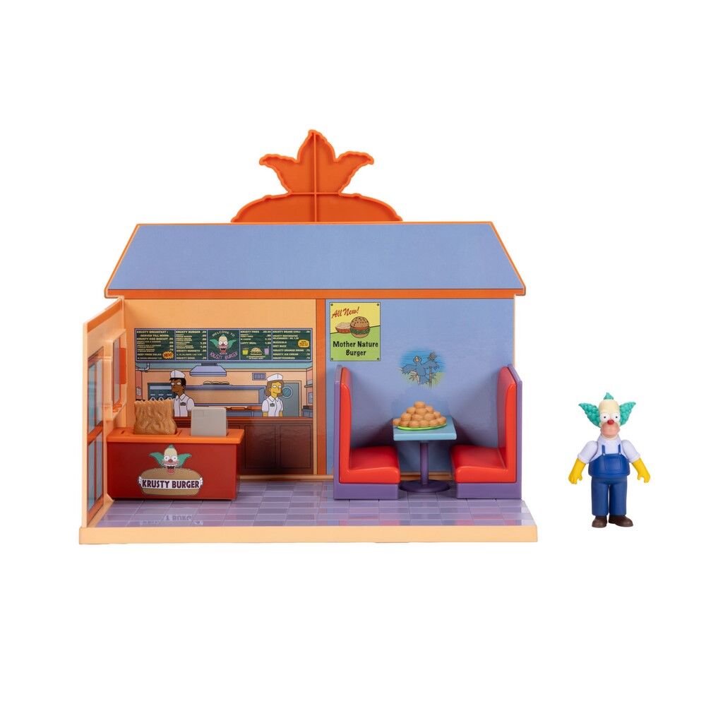 The Simpsons Krusty Burger Diorama Playset