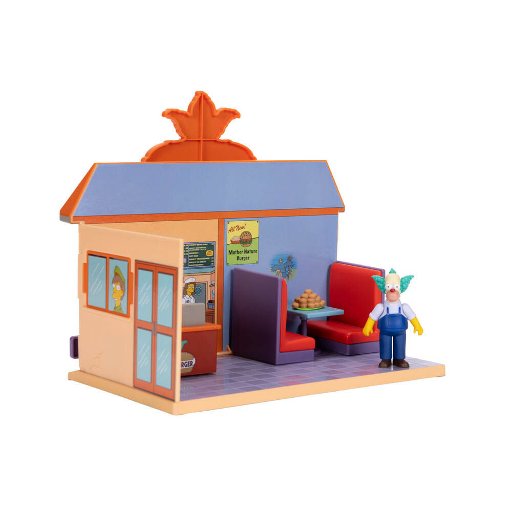 The Simpsons Krusty Burger Diorama Playset