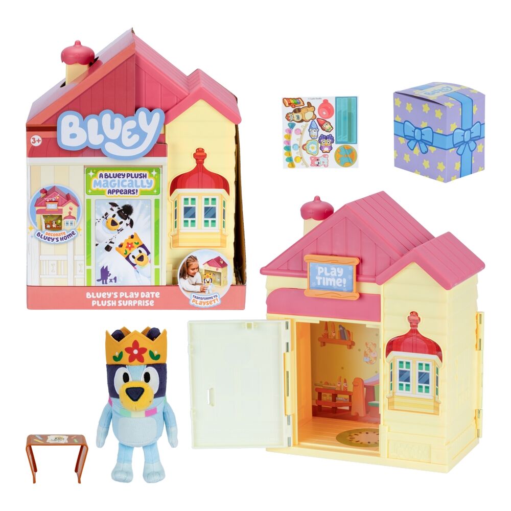 Bluey's Play Date Plush Surprise