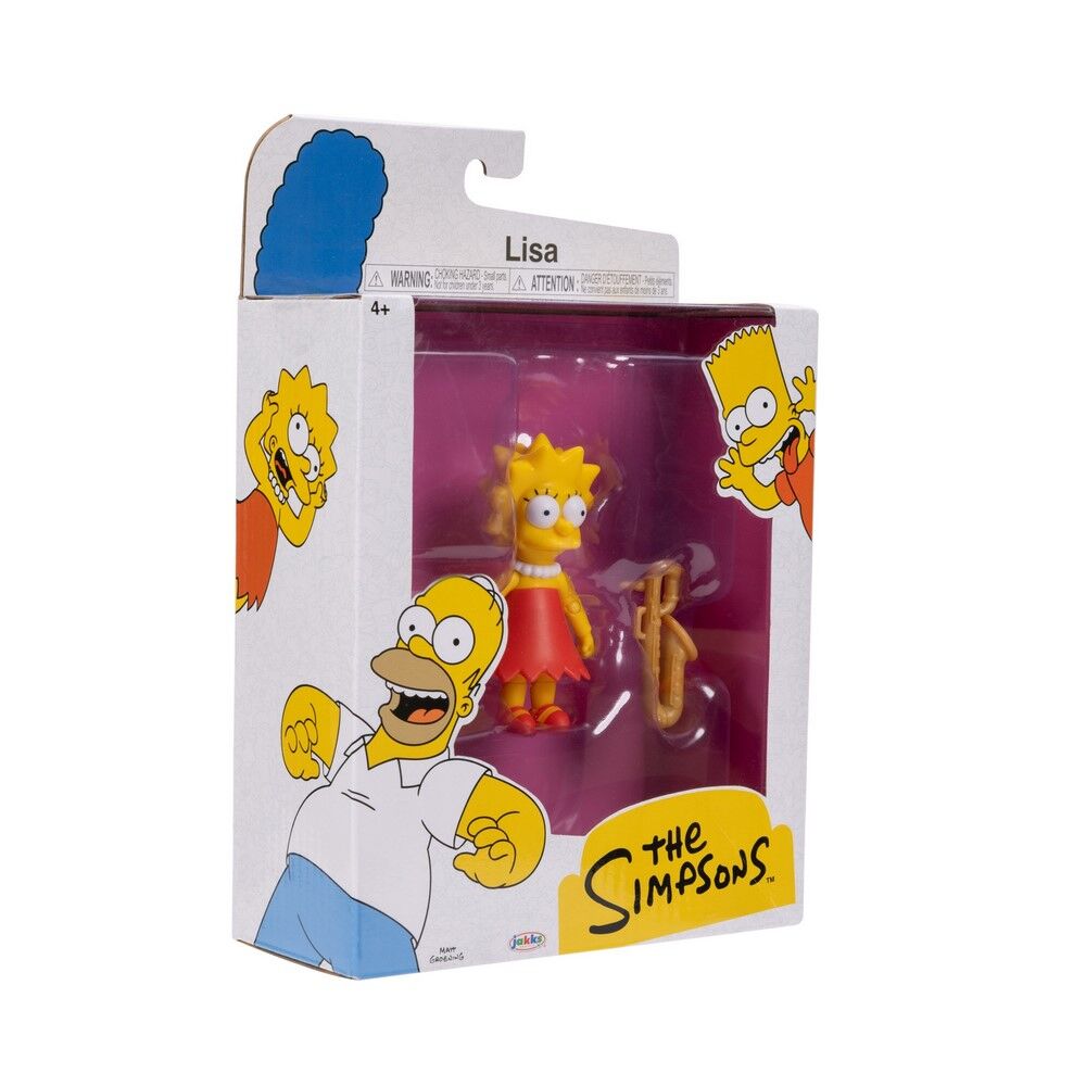 The Simpsons Lisa 5 Inch Action Figure with Saxophone Accessory