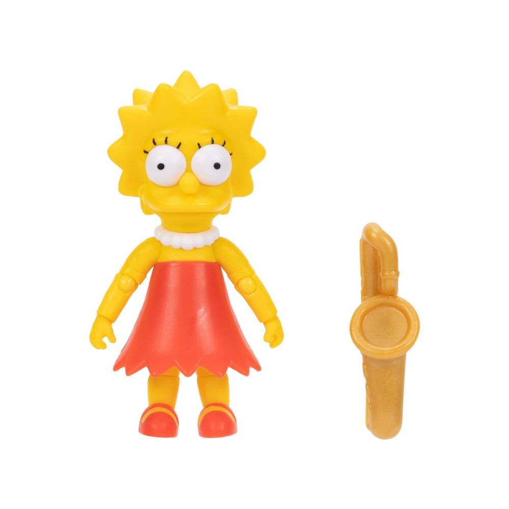 The Simpsons Lisa 5 Inch Action Figure with Saxophone Accessory
