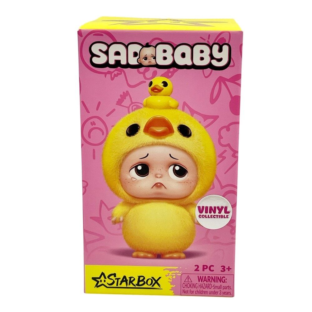 Star Box Sad Baby - Animals Vinyl Blind Box Series 1 Randomly Selected