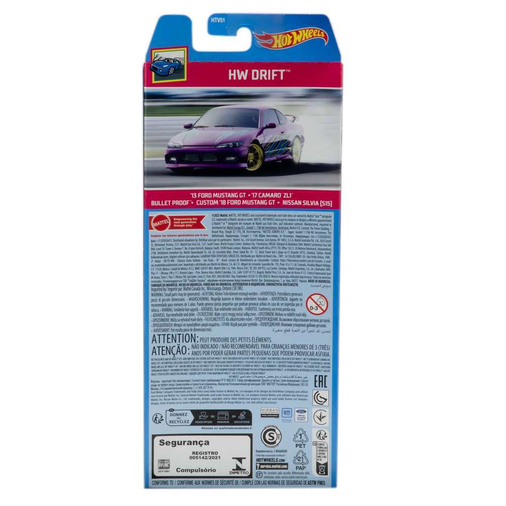 Hot Wheels Vehicles 1:64 5 Pack - HW Drift