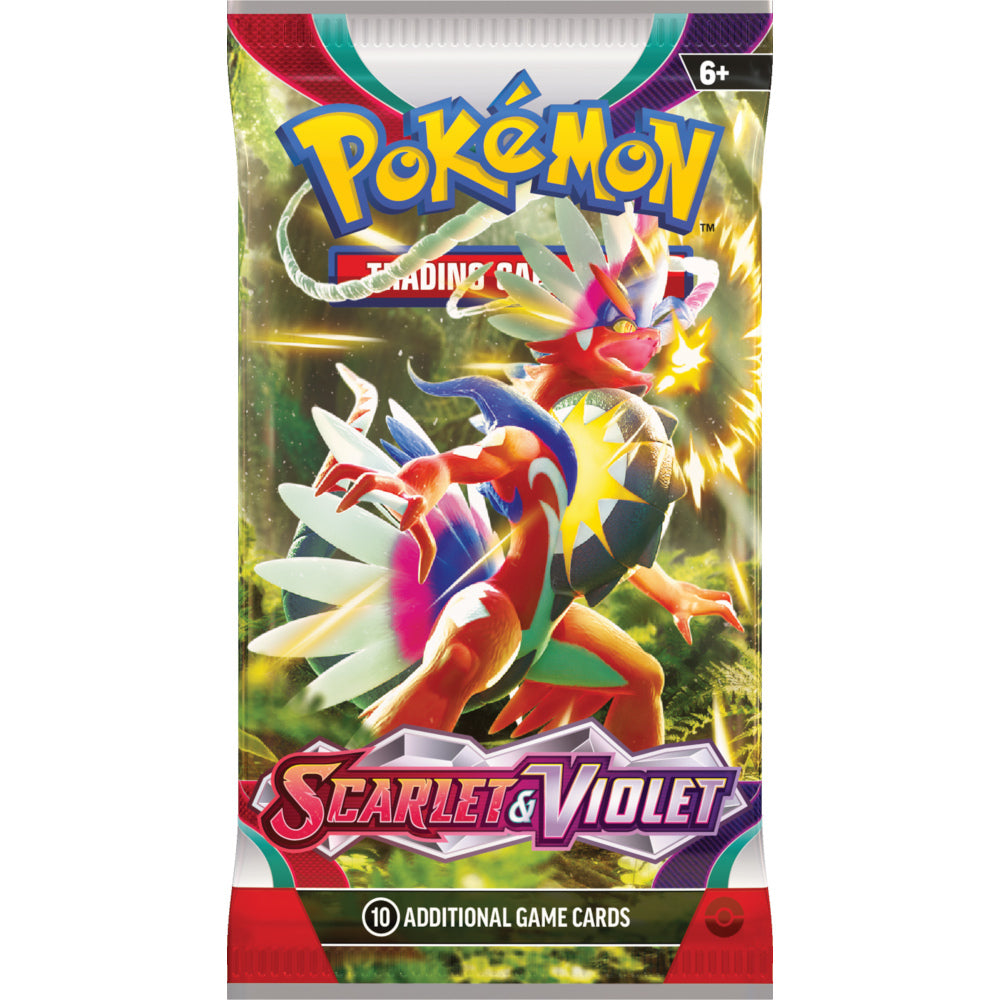 Pokemon TCG -  Scarlet & Violet Booster Pack Assorted (Single Blister Pack)