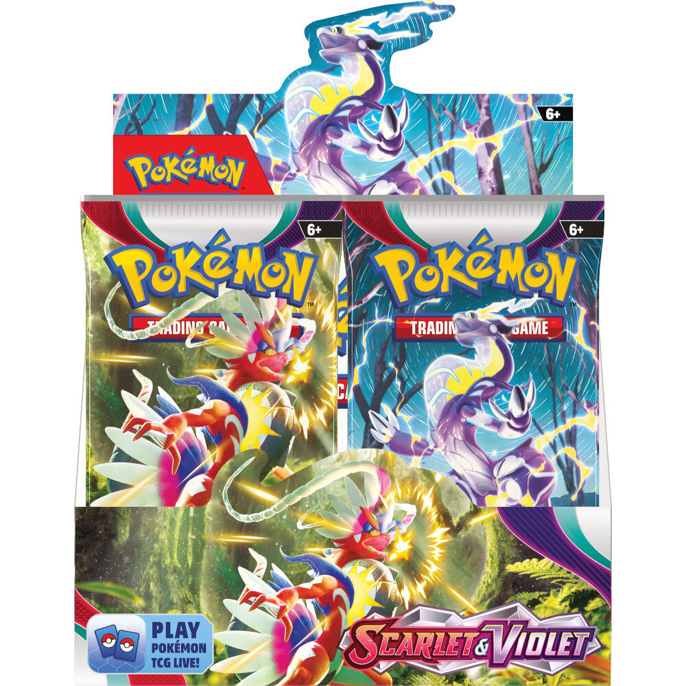 Pokemon TCG -  Scarlet & Violet Booster Pack Assorted (Single Blister Pack)