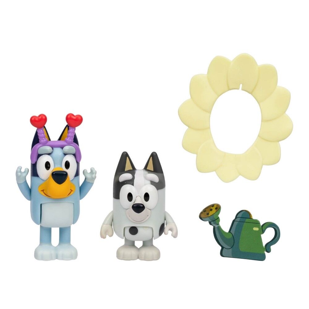 Bluey Includes Bluey & Muffin - Spring Time