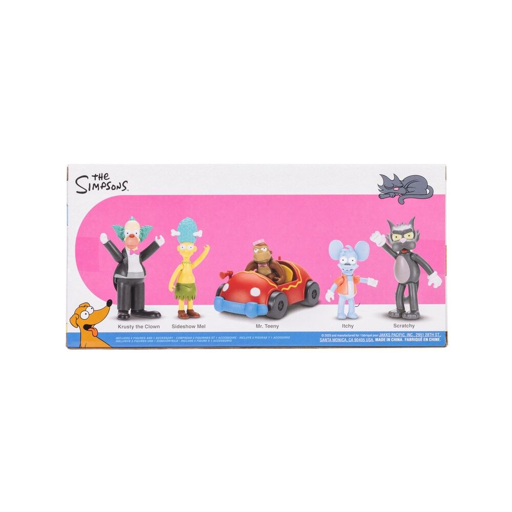The Simpsons Krusty the Clown Show 2.5" Figure Multi-Pack