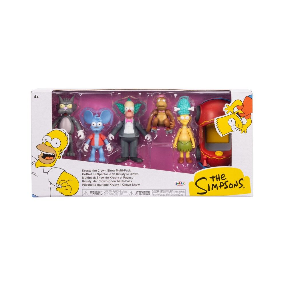 The Simpsons Krusty the Clown Show 2.5" Figure Multi-Pack