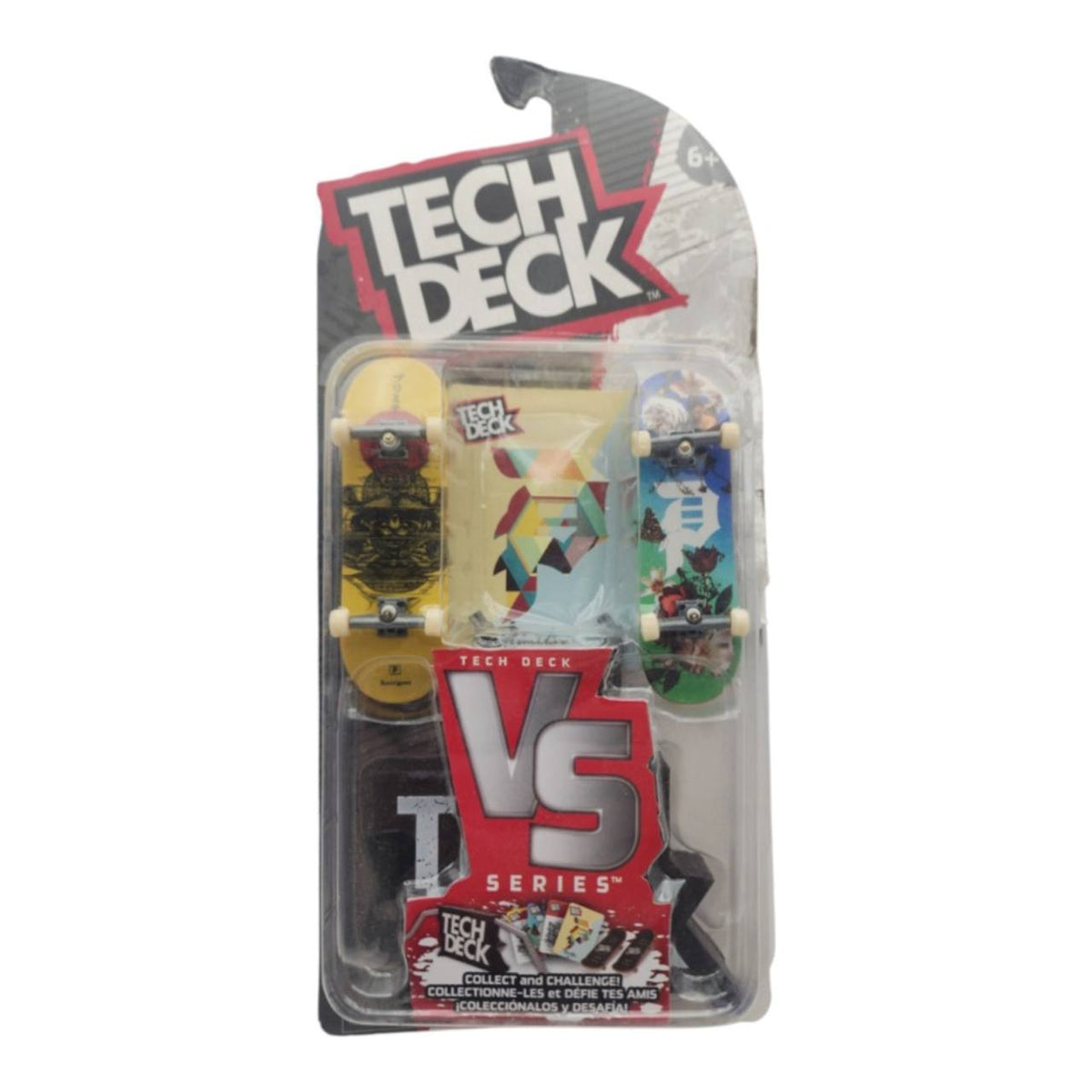 Tech Deck VS Series Fingerboard 2-Pack with Display Stand – Damaged Packaging