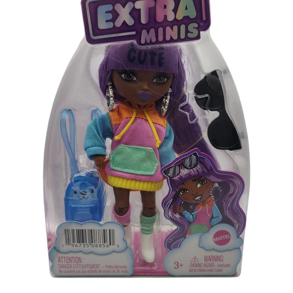 Barbie Extra Minis Purple Hair Doll – Detached Packaging