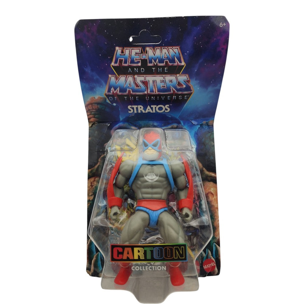 Masters of the Universe Cartoon Collection Stratos Figure – Damaged Packaging