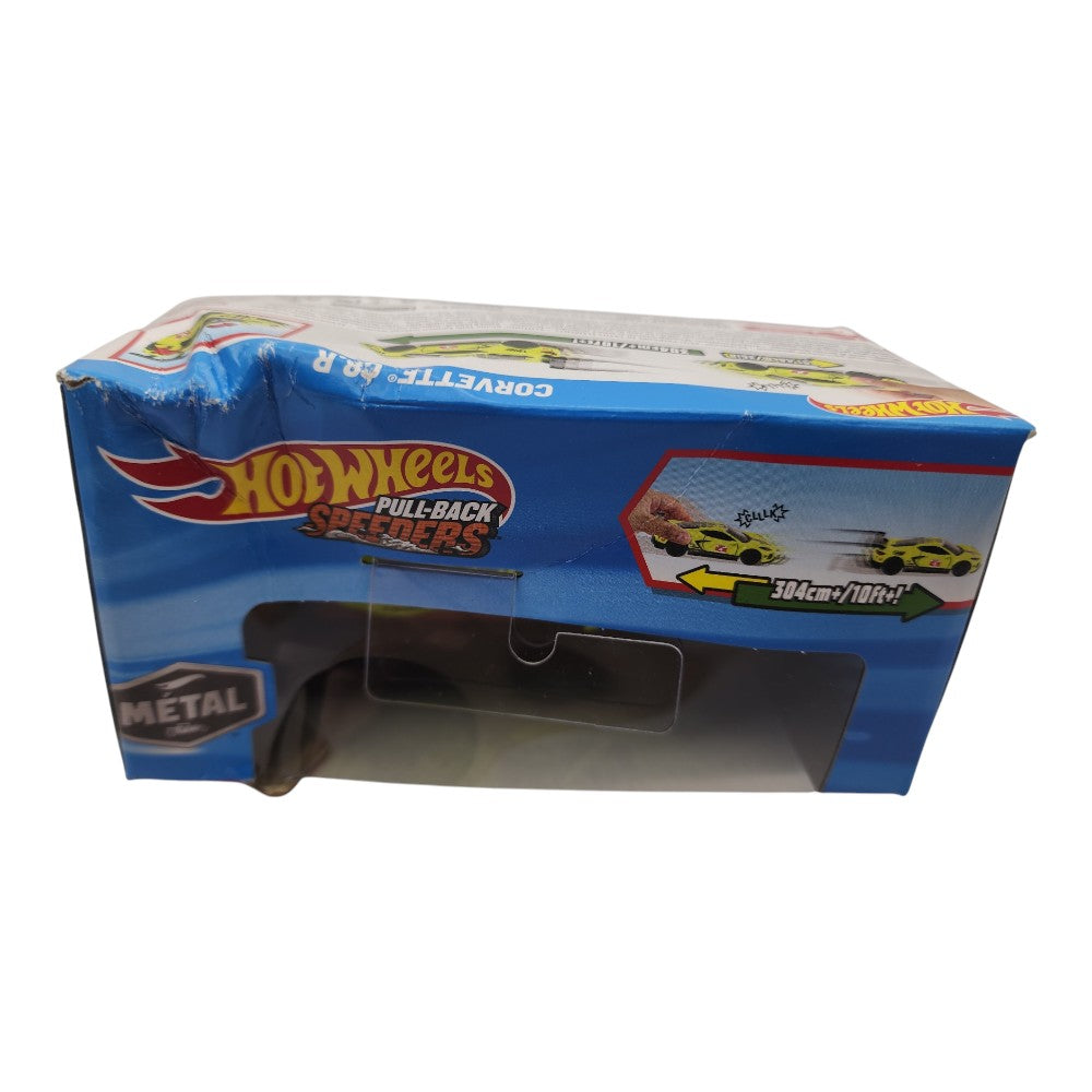 Hot Wheels Pull-Back Speeders Corvette C8.R – Damaged Packaging