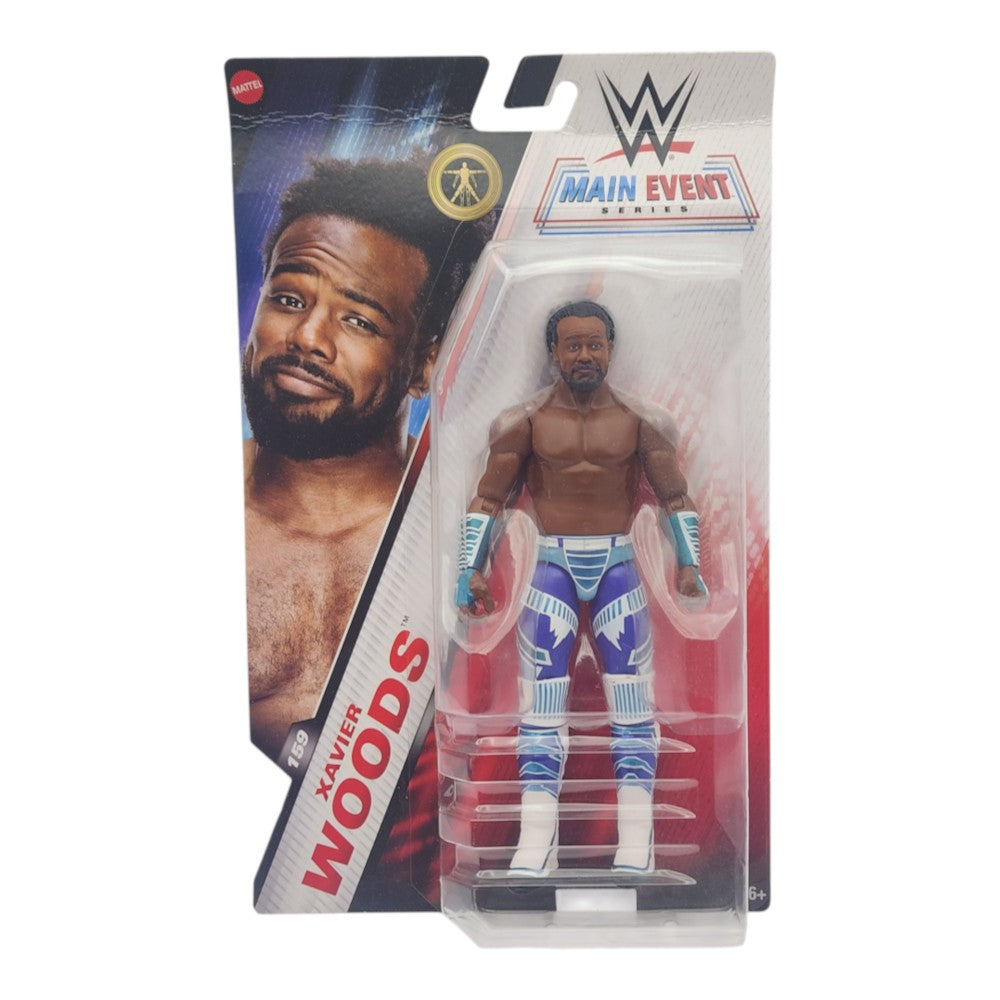 WWE Main Event Series 159 Xavier Woods Action Figure – Damaged Packaging