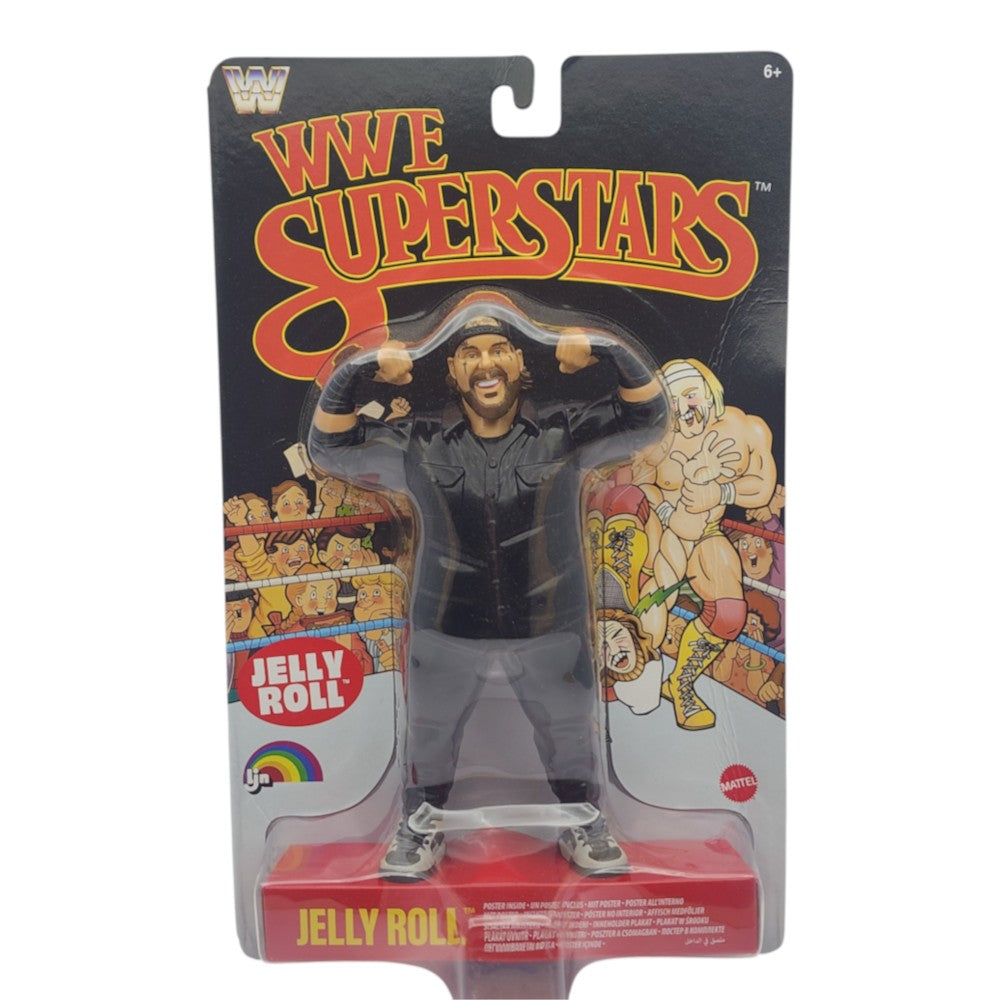 WWE Superstars Jelly Roll Action Figure – Damaged Packaging