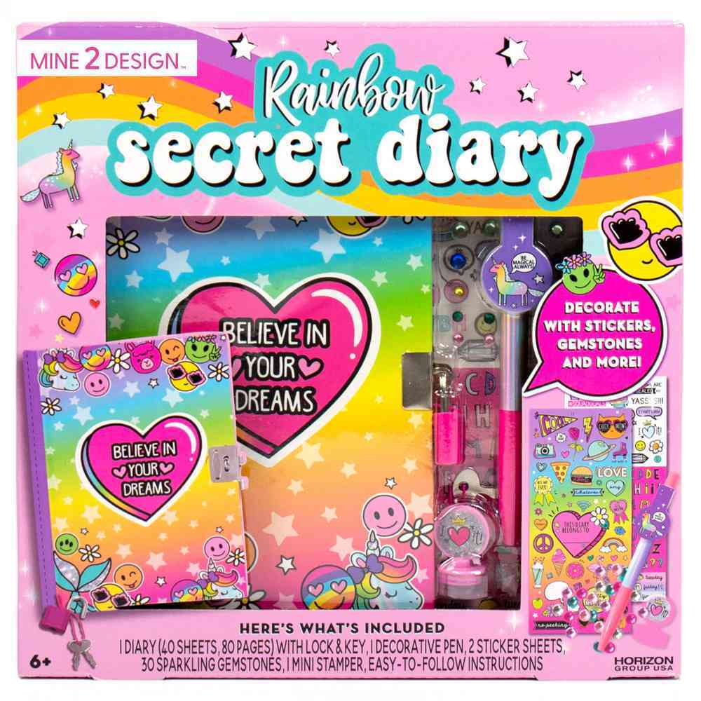 Mine 2 Design - Rainbow Secret Diary