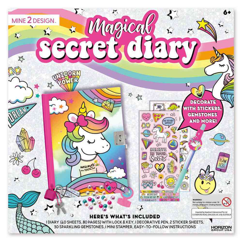 Mine 2 Design - Magical Secret Diary