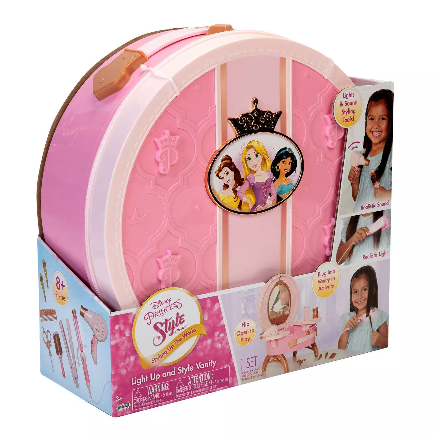 Disney Princess Style Collection - Light Up & Style Vanity