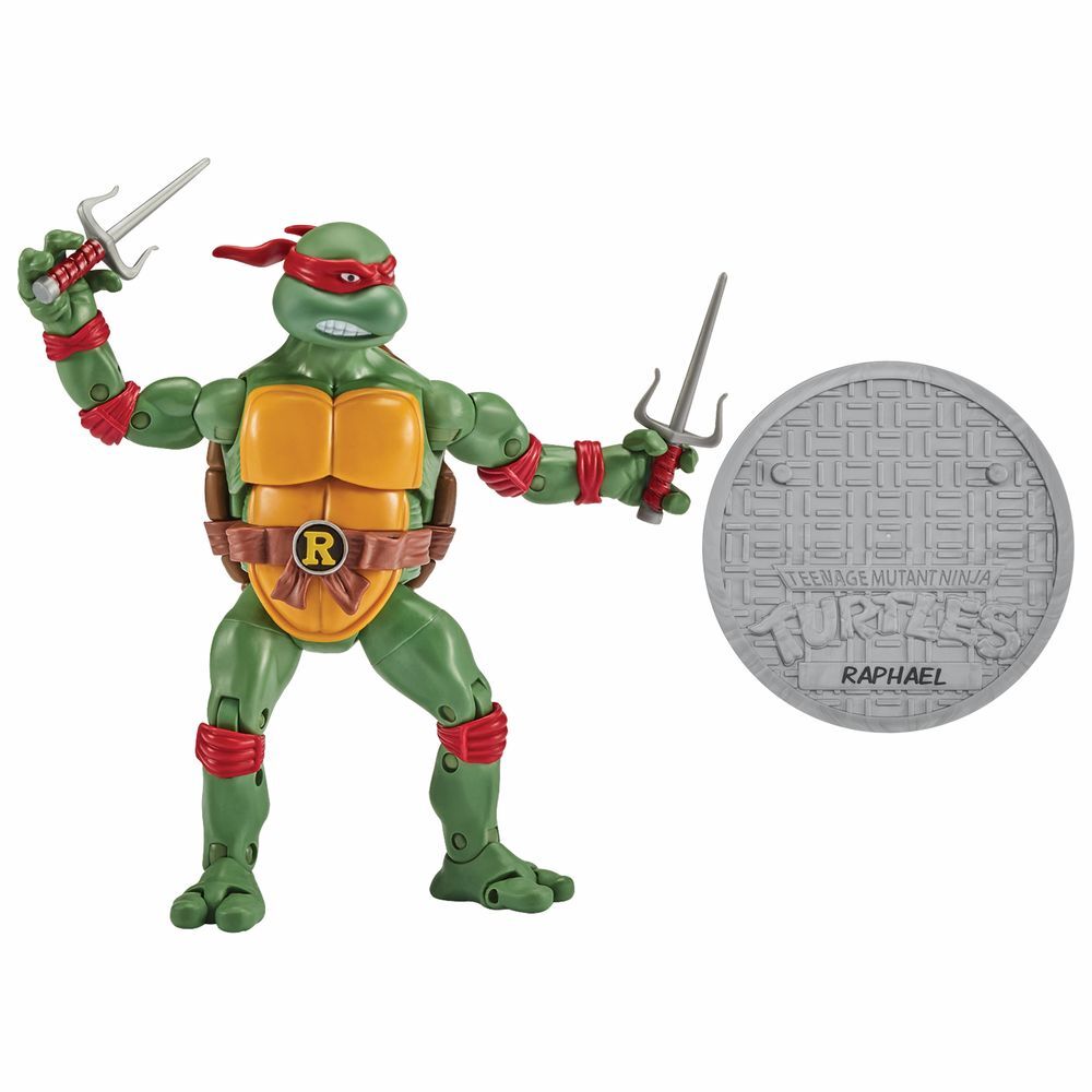 TMNT Classic 2 Pack - Raphael vs Triceraton