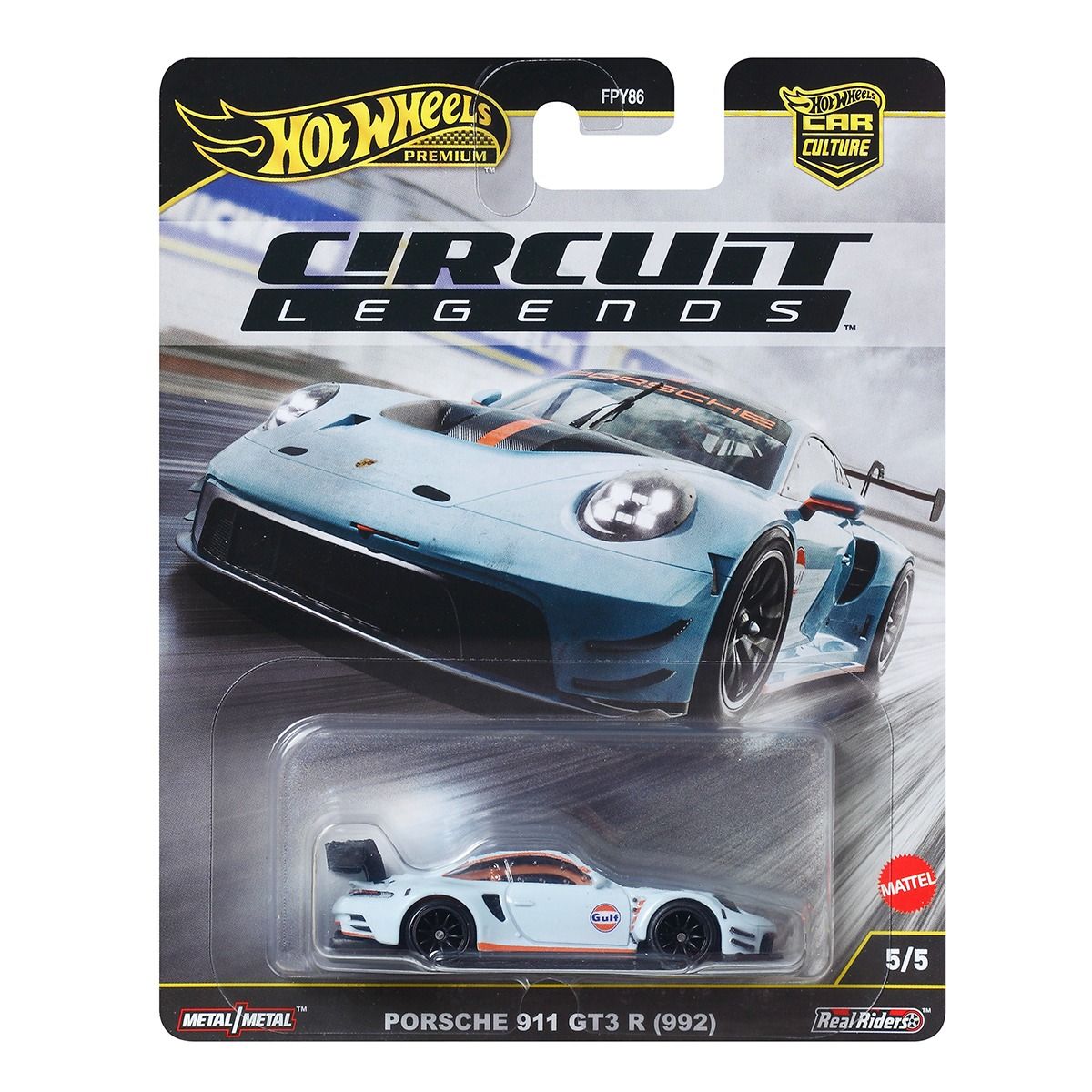 HW Car Culture Circuit Legends Porsche 911 GT3 R (992)