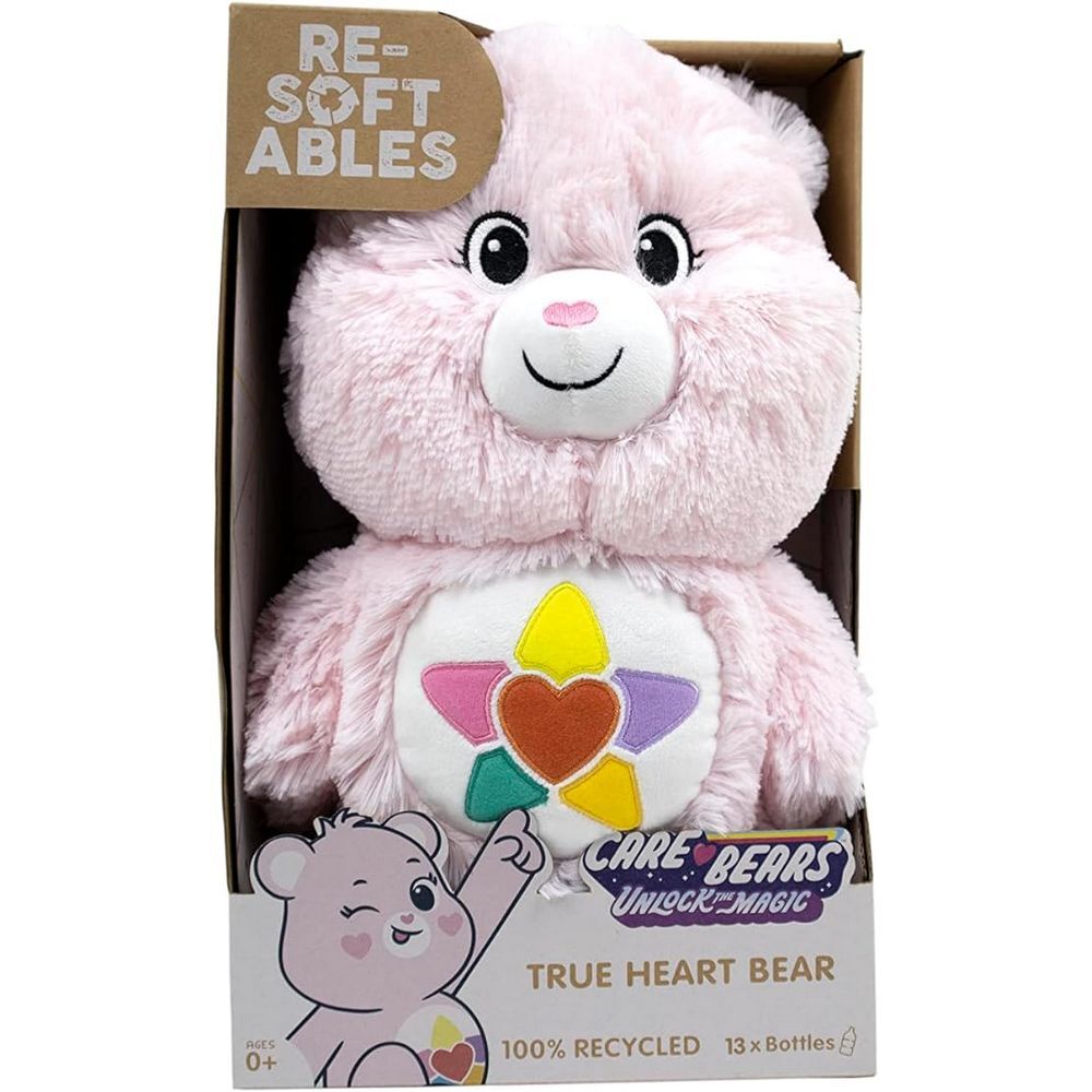 Resoftables Care Bears Plush 35cm - True Heart Bear