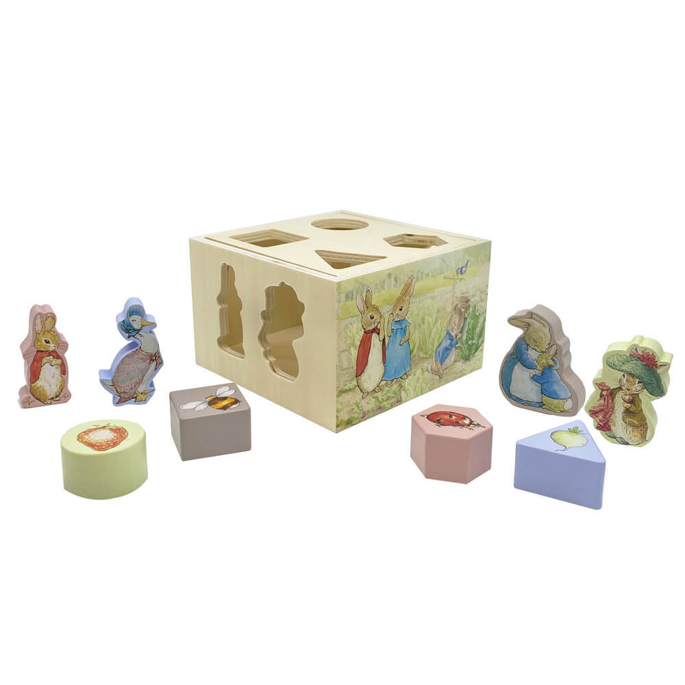 Peter Rabbit - Wooden Shape Sorter