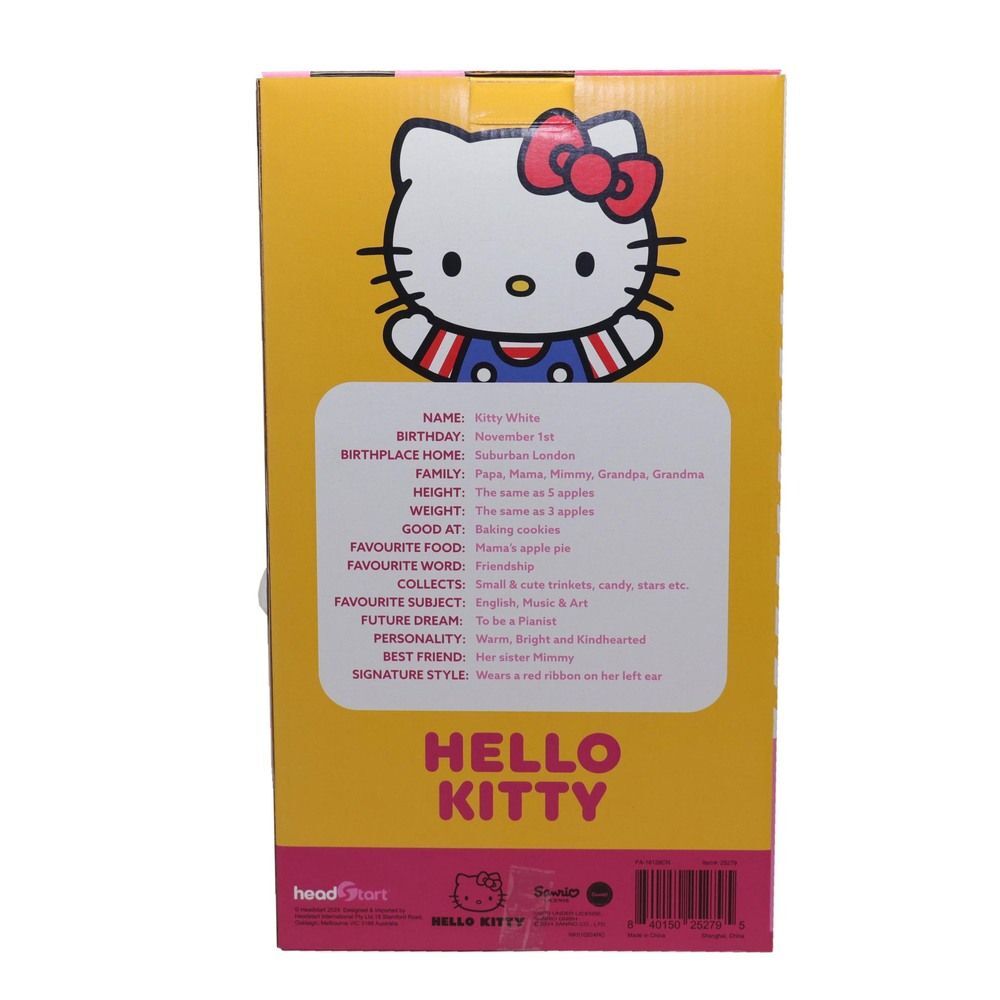 Hello Kitty Plush - Denim Overalls (12")