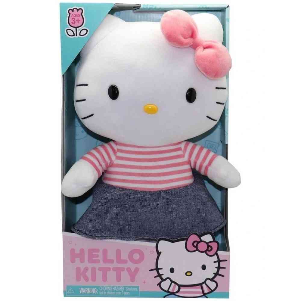 Hello Kitty Plush - Denim Skirt (12")