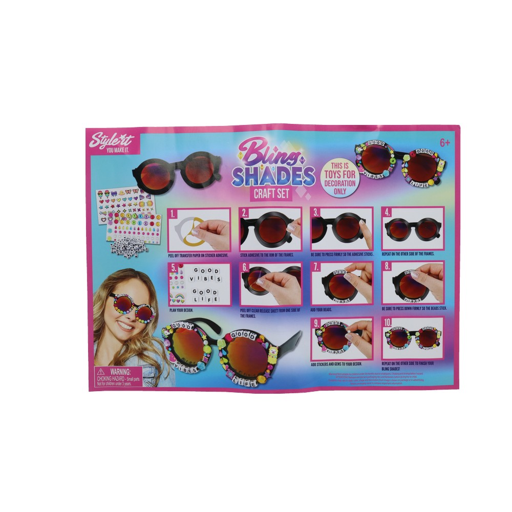 Style It Bling Shades Craft Set - Sunglasses Kit