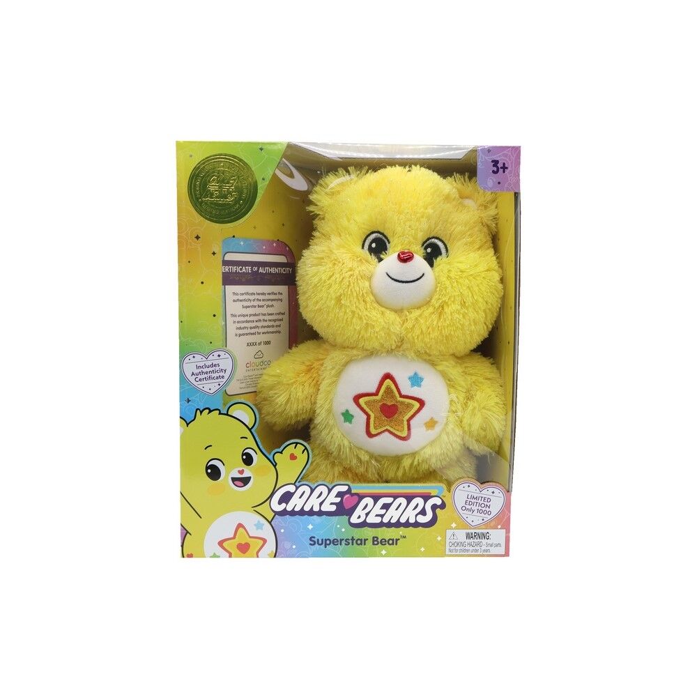 Care Bears 14" Limited Edition Unlock the Magic Superstar Bear